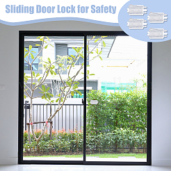8Pcs ABS Plastic Child Safety Lock for Sliding Door&nbsp;KY-DC0001-18