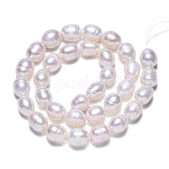 Natural Cultured Freshwater Pearl Beads Strands&nbsp;PEAR-N012-09A