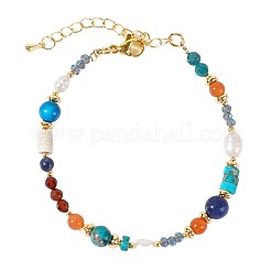 Brass with Glass Beaded Bracelet for Women&nbsp;AC7044