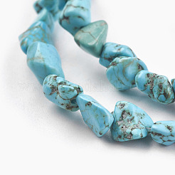 Natural Magnesite Beads Strands&nbsp;TURQ-G101-03