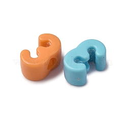 Opaque Acrylic European Beads&nbsp;OACR-S072-04F
