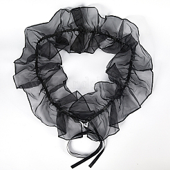 Polyester Lady's False Collars&nbsp;AJEW-WH20048-83A