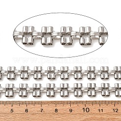 304 Stainless Steel Double Row Barrel Link Chains&nbsp;SA-CBAE0F2-08P