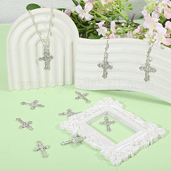 60Pcs Alloy Rhinestone Pendants&nbsp;ALRI-CA0001-14