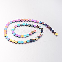 Electroplate Non-magnetic Synthetic Hematite Bead Strands&nbsp;G-F300-59-02