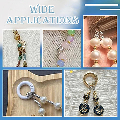1200Pcs 6 Colors Brass Wire Guardians&nbsp;KK-ME0002-76