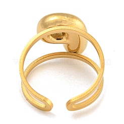 304 Stainless Steel Finger Ring&nbsp;LS-RJEW-L125-02G-16
