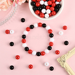 3Colors Opaque Acrylic Beads&nbsp;MACR-SP0001-94C