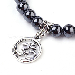 Gemstone Charm Bracelets&nbsp;X-BJEW-P179-05