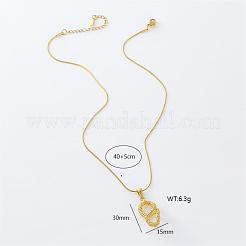 3Pcs Stainless Steel Hollow Teardrop Pendant Necklaces for Women&nbsp;OB3323