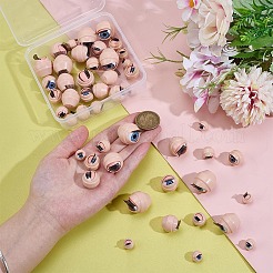24 Pairs 6 Styles 3D ABS Doll Craft Cartoon Movable Eye&nbsp;FIND-PH0028-13B