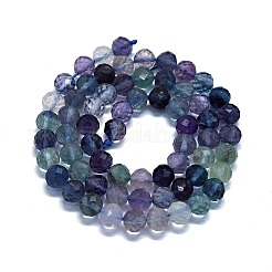 Natural Fluorite Beads Strands&nbsp;G-G927-07