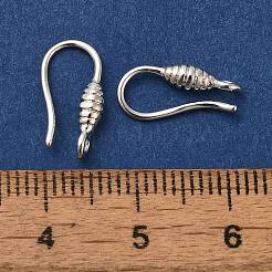 Brass Earring Hooks&nbsp;KK-H502-16S