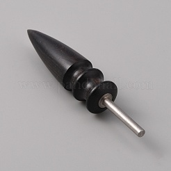 Bullet Shape Sandalwood Polish Heads&nbsp;TOOL-WH0051-52A