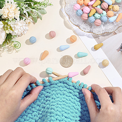 60Pcs 12 Styles Silicone Focal Beads&nbsp;SIL-PA0001-59