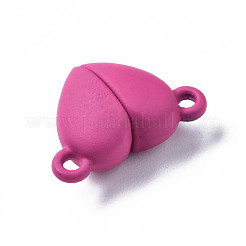Spray Painted Alloy Magnetic Clasps&nbsp;X-PALLOY-T080-19A-NR