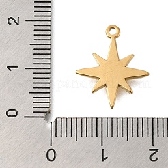 PVD Vacuum Plating 201 Stainless Steel Pendants&nbsp;STAS-C111-42G