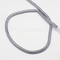 Electroplate Non-magnetic Synthetic Hematite Beads Strands&nbsp;G-J164B-3mm-04