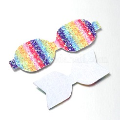 Glitter Non Woven Fabric Decoration Accessories&nbsp;AJEW-WH0002-10A