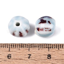 Vintage Porcelain Corrugated Beads&nbsp;PORC-N013-11J