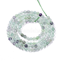 Natural Fluorite Beads Strands&nbsp;G-R465-04