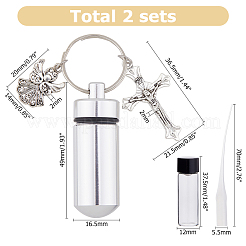 Alloy Bottle Keychain&nbsp;KEYC-HS00002