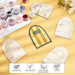 Wooden Fairy Door Decoration&nbsp;WOOD-NB0001-64C