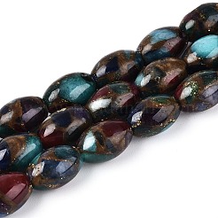 Dyed Synthetic Gemstone Beads Strands&nbsp;G-T144-38C