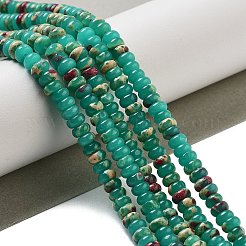 Dyed Synthetic Imperial Jasper Beads Strands&nbsp;G-K343-C12-01