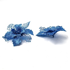 Plastic Glitter Artificial Flower&nbsp;HJEW-R124-02