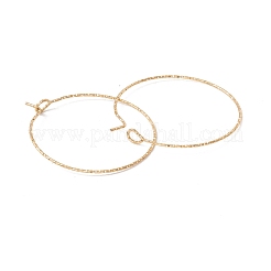 Ion Plating(IP) 316 Surgical Stainless Steel Hoop Earrings Findings&nbsp;STAS-D183-02G-03