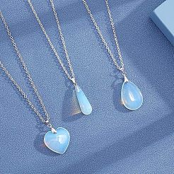 Opalite Pendants&nbsp;G-FH0001-09