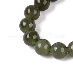 6MM Gradient Color Natural Myanmar Jade Round Beaded Necklaces&nbsp;NJEW-Q150-01