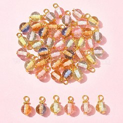 40Pcs Gradient Color Resin Pendants&nbsp;PALLOY-FS00029