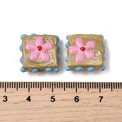 Handmade Lampwork Enamel Beads&nbsp;LAMP-S079-08F