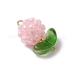 Glass Seed Beads Pendants&nbsp;PALLOY-MZ00592-03