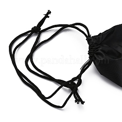 Rectangle Cloth Drawstring Bags&nbsp;ABAG-WH0035-037