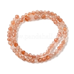 Natural Gold Sunstone Beads Strands&nbsp;G-H336-A05-02