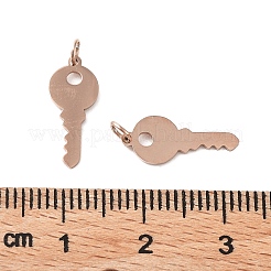 Ion Plating(IP) 304 Stainless Steel Charms&nbsp;A-STAS-S116-070RG