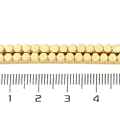 Electroplated Synthetic Non-Magnetic Hematite Beads Strands&nbsp;G-H020-H01-02