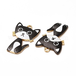 Alloy Enamel Pendants&nbsp;ENAM-M046-10G-C