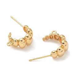 Brass Stud Earring Findings&nbsp;X-KK-C099-15G