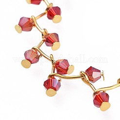 Glass Beads Choker Necklaces&nbsp;NJEW-JN02500-03