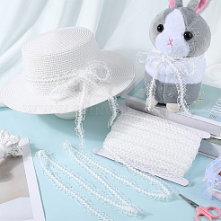 25M Nylon Elastic Pleated Lace Trim&nbsp;OCOR-CY0001-13A