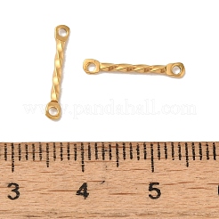 Ion Plating(IP) 304 Stainless Steel Connector Charms&nbsp;STAS-Q323-02C-G