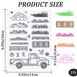 1Pc Clear Silicone Stamps&nbsp;SCRA-CP0001-01