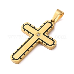 304 Stainless Steel Enamel Pendants&nbsp;STAS-E527-04G-A