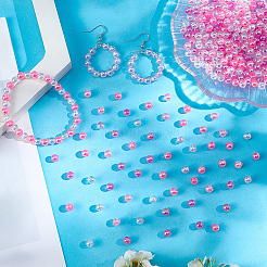 5 Colors Transparent Acrylic Beads&nbsp;MACR-PA0001-03A-02