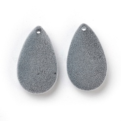 Flocky Acrylic Pendants&nbsp;X-OACR-I001-I-M