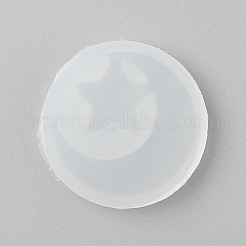 Astronomy Theme Moon and Star Food Grade Silicone Molds&nbsp;X-DIY-E021-12